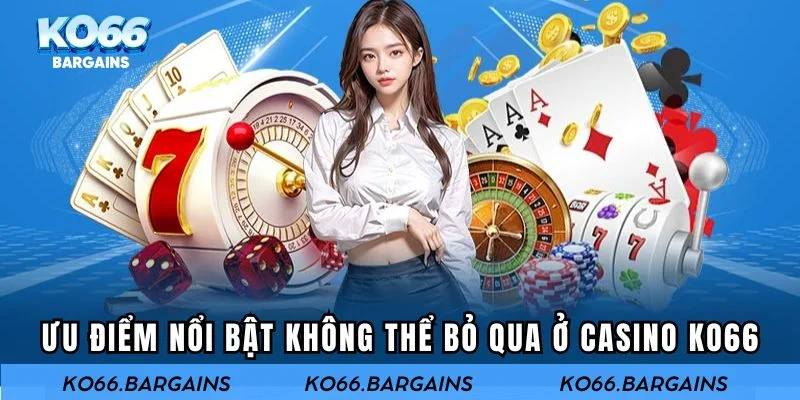 Hàng loạt các ưu điểm có tại trang web KO66